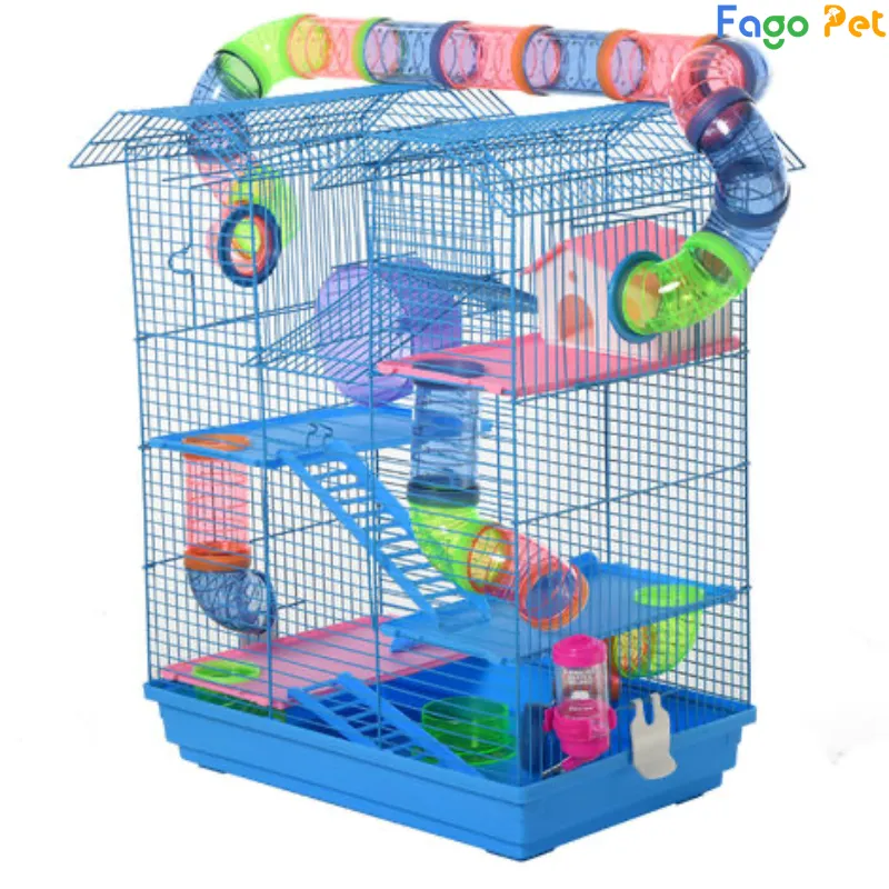 Lồng hamster 3 tầng