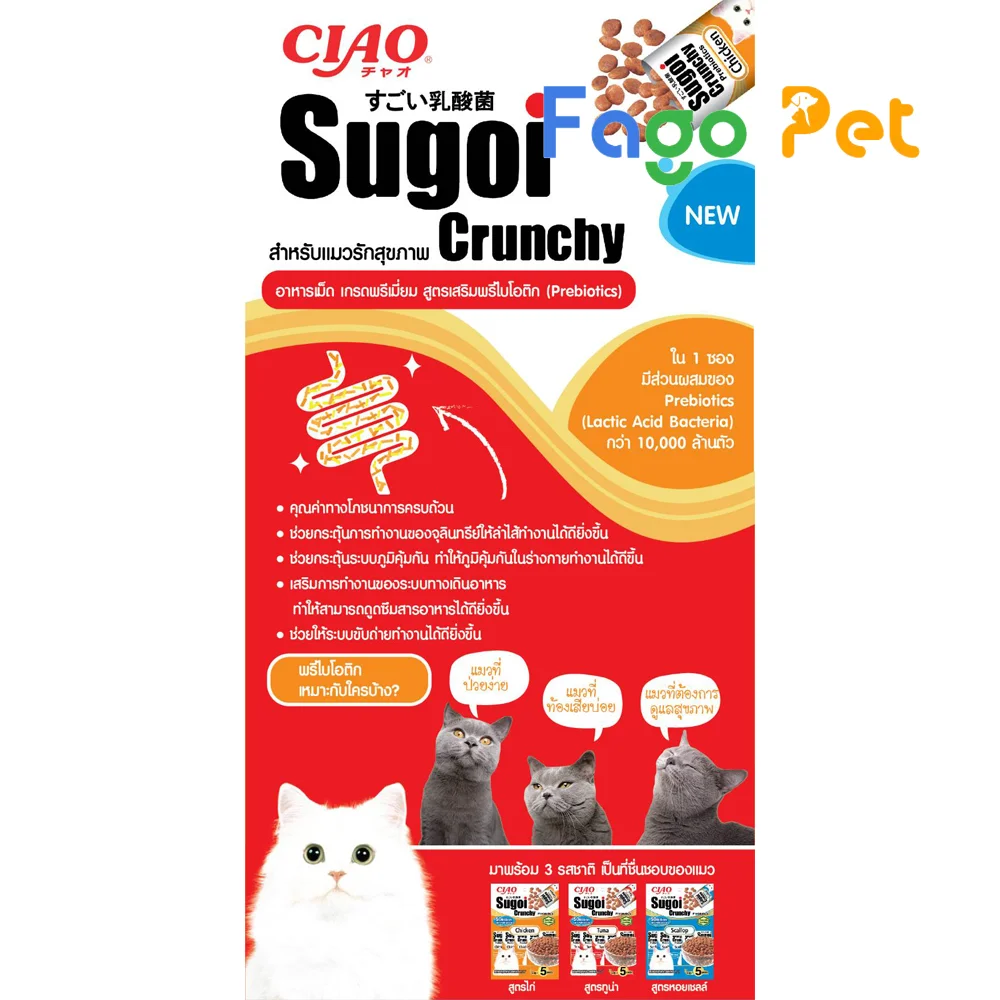 Hạt Ciao Sugoi Crunchy 110g