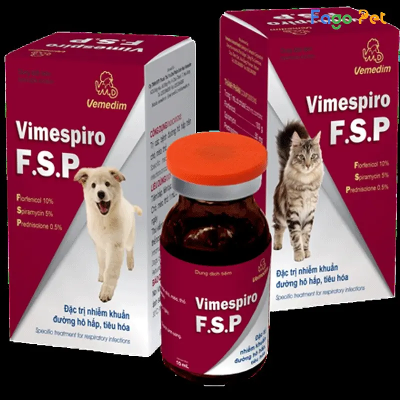 Thuốc hô hấp cho mèo Vimespiro FSP