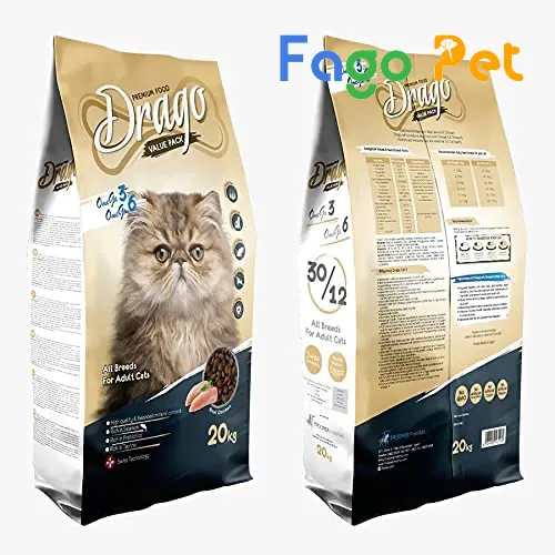 Túi 20kg thức ăn cho mèo