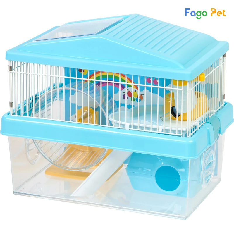 Lồng hamster 2 tầng
