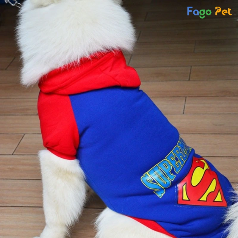 áo siêu nhân cho chó