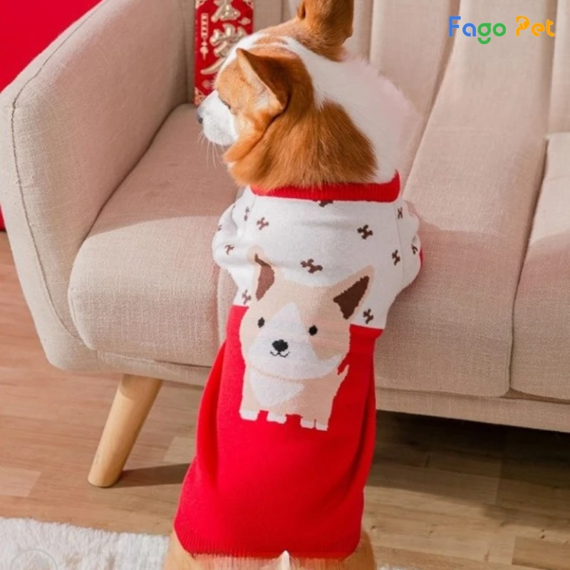quần áo tết cho chó mèo