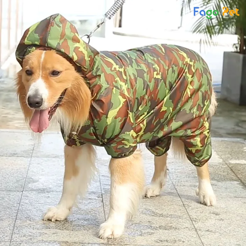 áo mưa cho chó