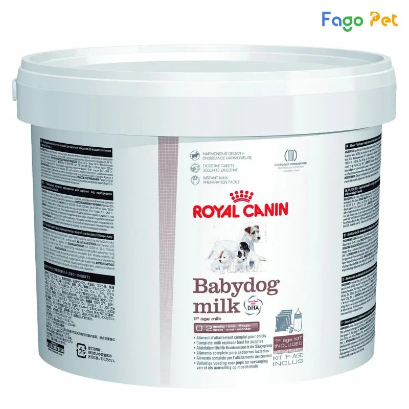 sữa cho chó con royal canin