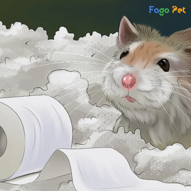 Có Nên Sử Dụng Lót Chuồng Hamster Bằng Giấy Vệ Sinh Không? 