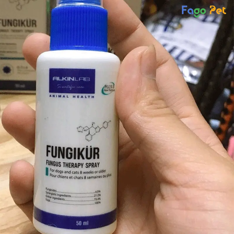 Cách sử dụng xịt nấm Fungikur