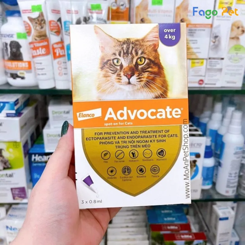Thuốc Nhỏ Gáy Advocate Cho Mèo