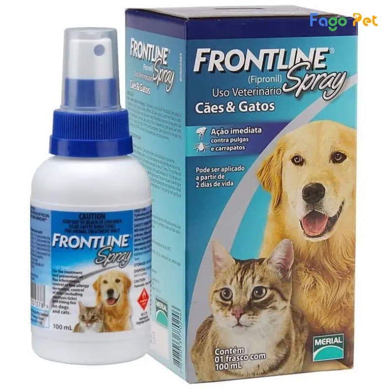 thuốc trị ve chó frontline spray