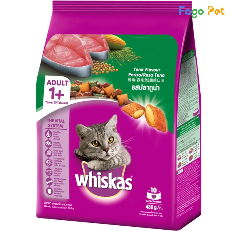 hạt Whiskas cho mèo