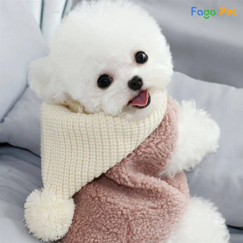 áo len cho chó