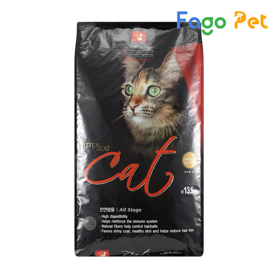 Thức Ăn Hạt Mèo Cat's Eye 13.5 Kg Cho Mèo Mọi Lứa Tuổi