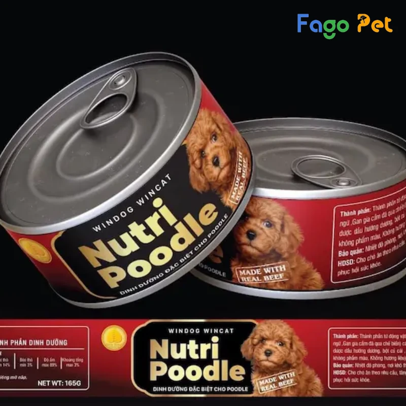Thức ăn cho chó cưng Poodle Windog Wincat