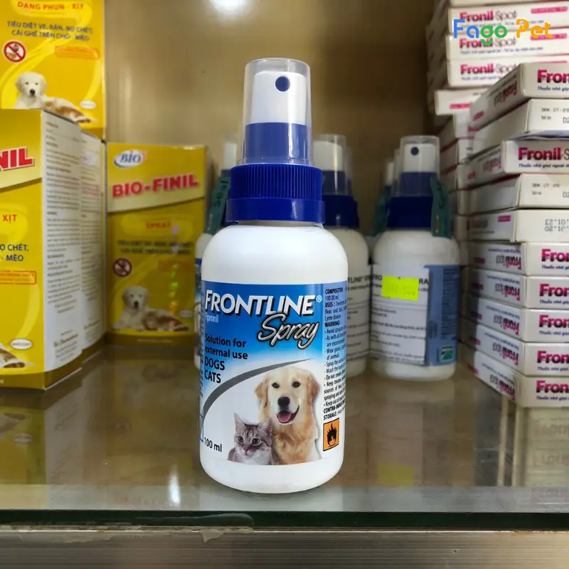 thuốc trị ve chó frontline spray