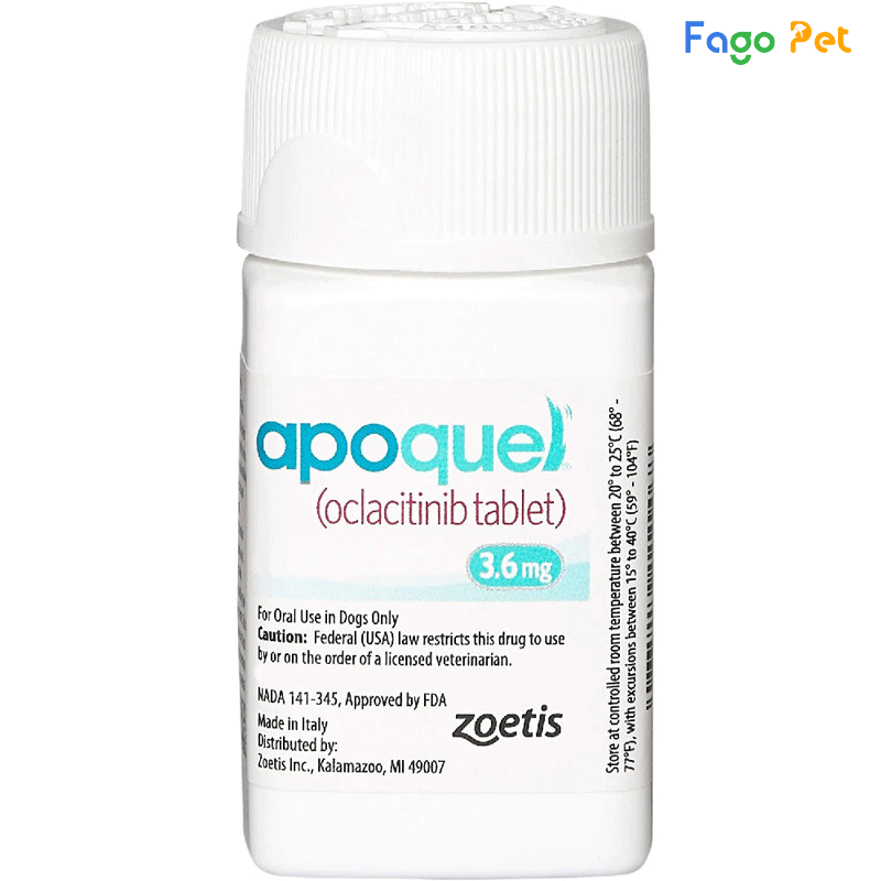 Apoquel Tablets là một loại thuốc uống dạng viên nén