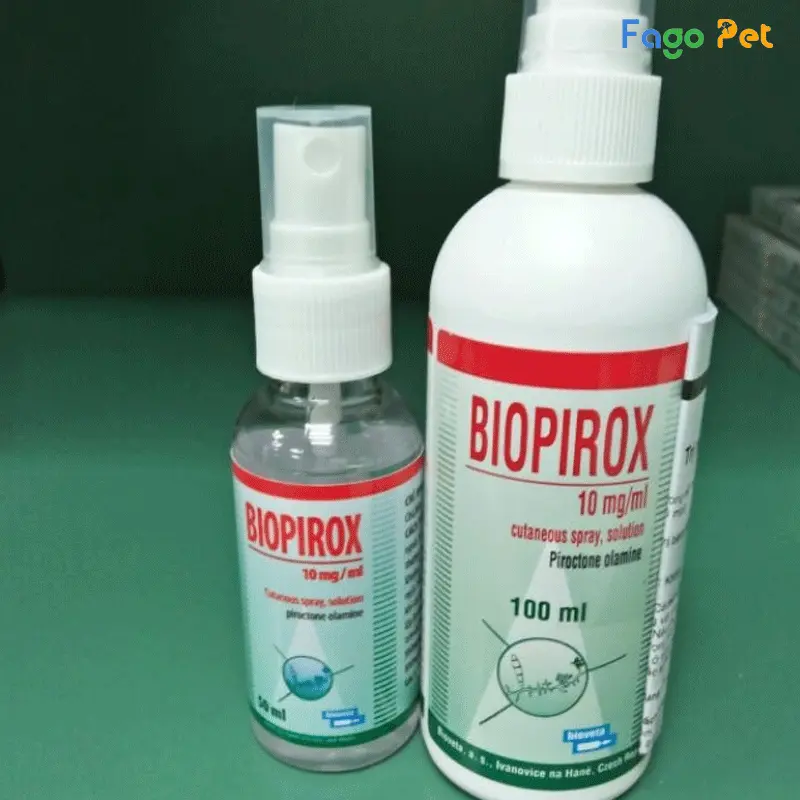 Thông tin sản phẩm thuốc xịt nấm Biopirox