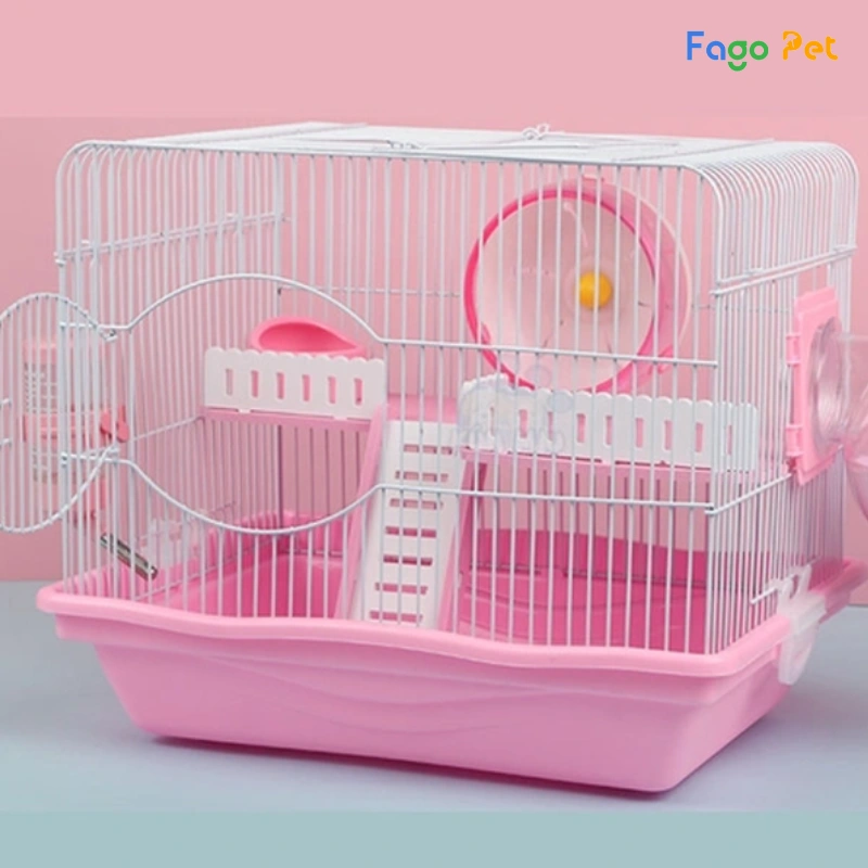 Lồng hamster 2 tầng