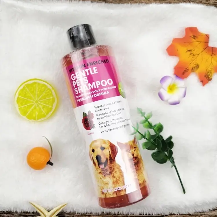 Dầu gội Vitamin cho chó Floral anti-flea Pet Shampoo