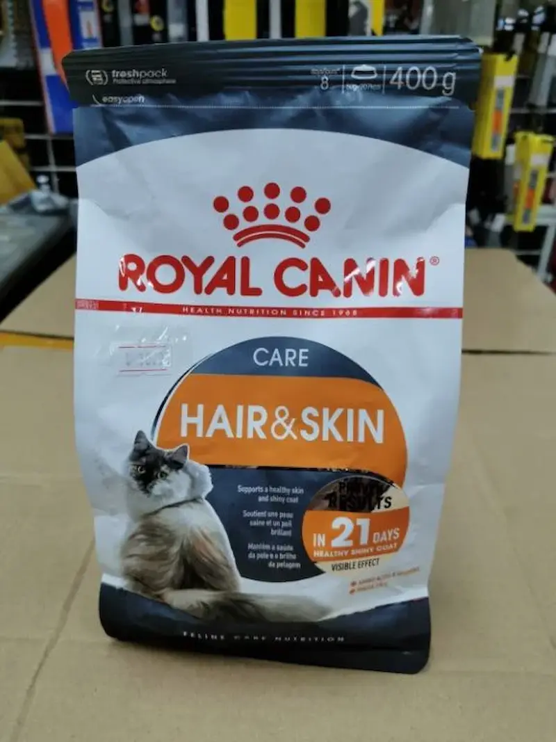 Thức ăn hạt cho mèo Royal Canin hair & skin care 400g