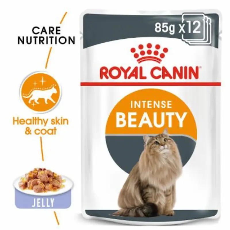 Pate mèo instense beauty jelly Royal Canin