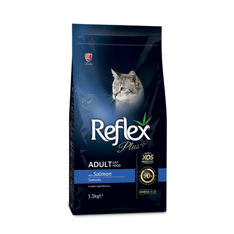 Thức ăn cho mèo Reflex adult plus cat food salmon 1.5kg