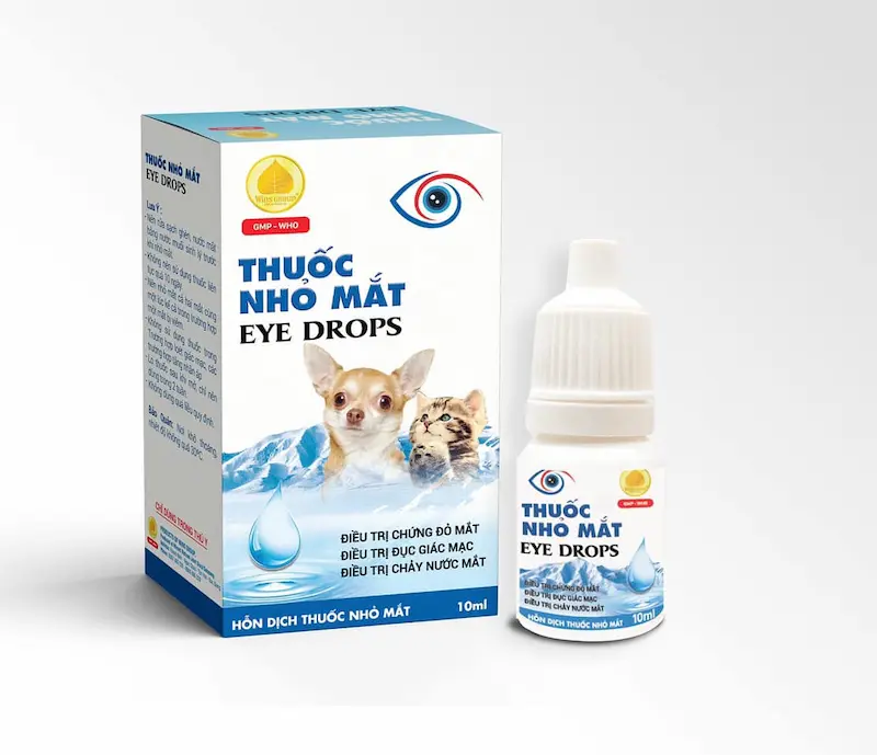 Thuốc nhỏ mắt cho chó và mèo Eye Drops
