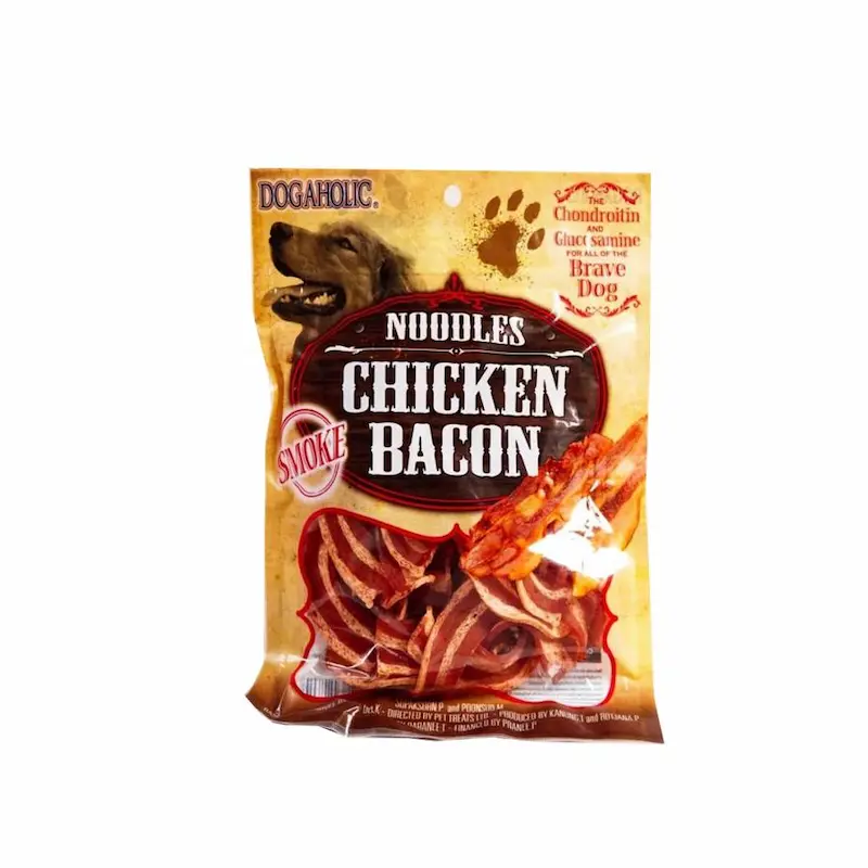 Snack thưởng cho chó Dogaholic noodle chicken bacon
