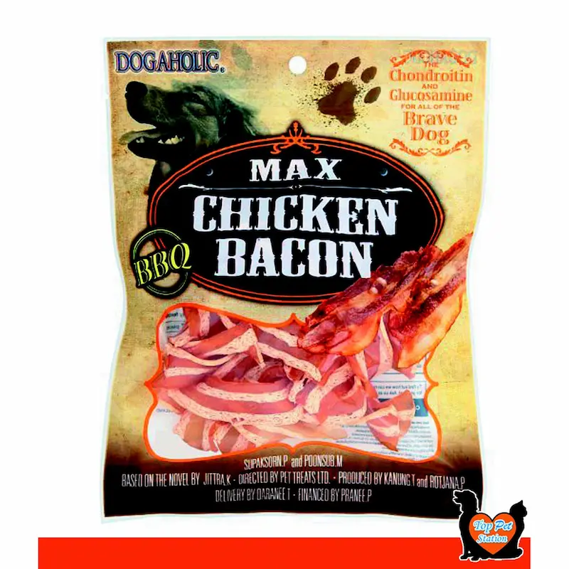 Snack thưởng cho chó Dogaholic max chicken bacon