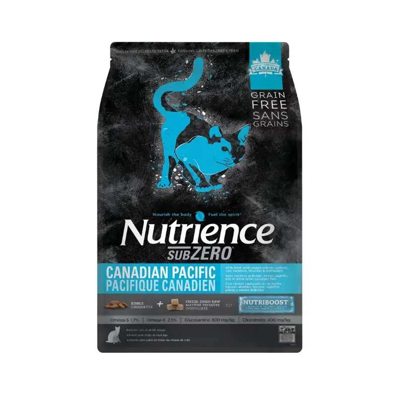 Thức ăn cho mèo Nutrience SUBZERO CAT CANADIAN PACIFIC (CÁ BIỂN CAO CẤP) 2.27kg