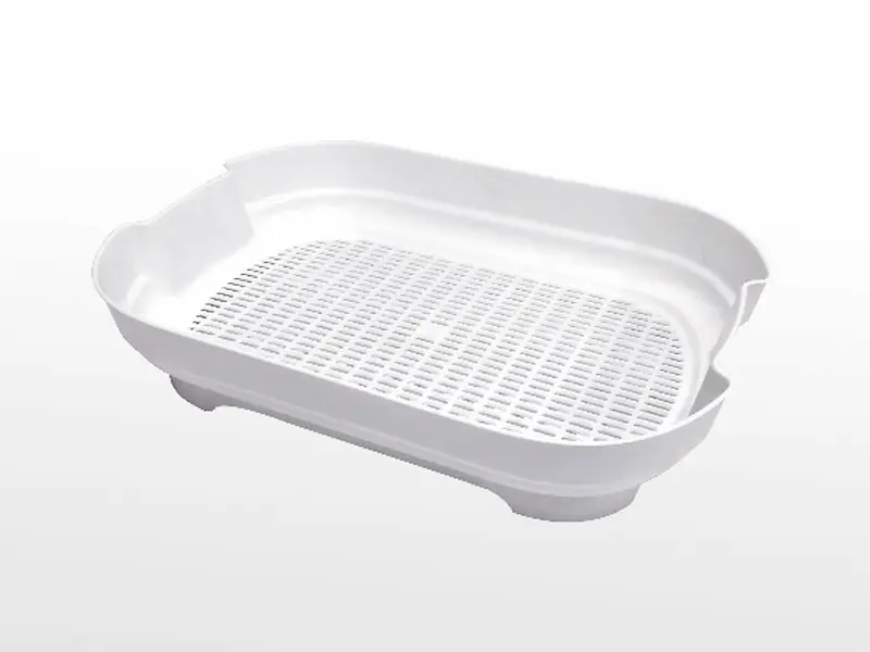 Dĩa lót khay vệ sinh | JCB 51x37x11cm TRẮNG 