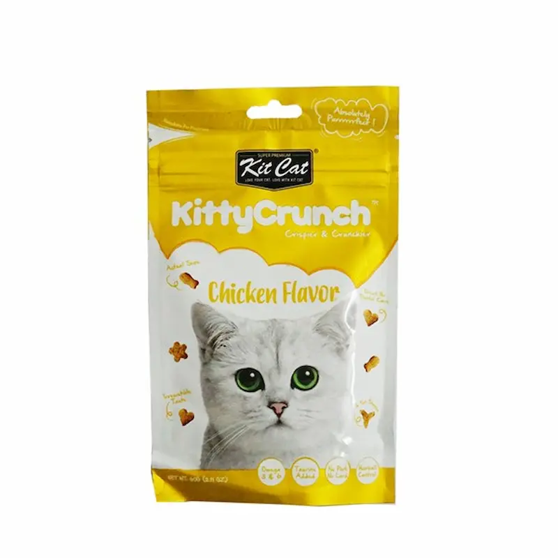 Snack dinh dưỡng  vị gà KittyCrunch | Kit Cat 60g