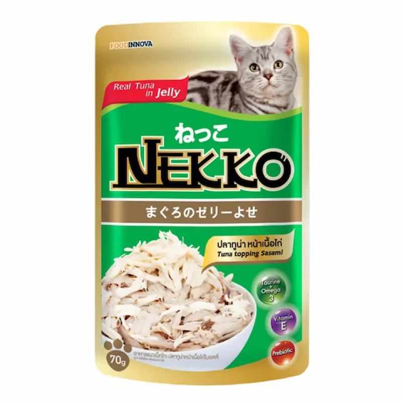 Pate cho mèo Nekko vị thịt gà sasami 70g